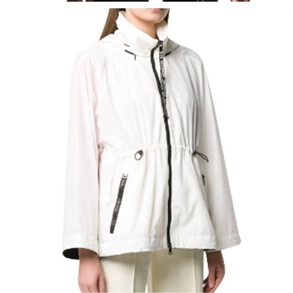 MONCLER Nylon Jacket white / cream no flaws size 3 - Picture 1 of 11